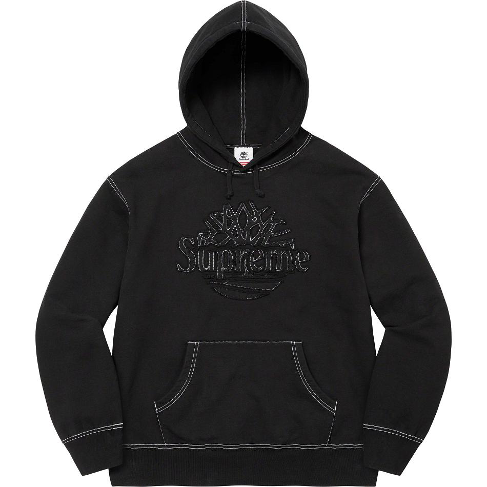 Sudaderas Supreme Timberland® Hooded Negras | Supreme 328RW